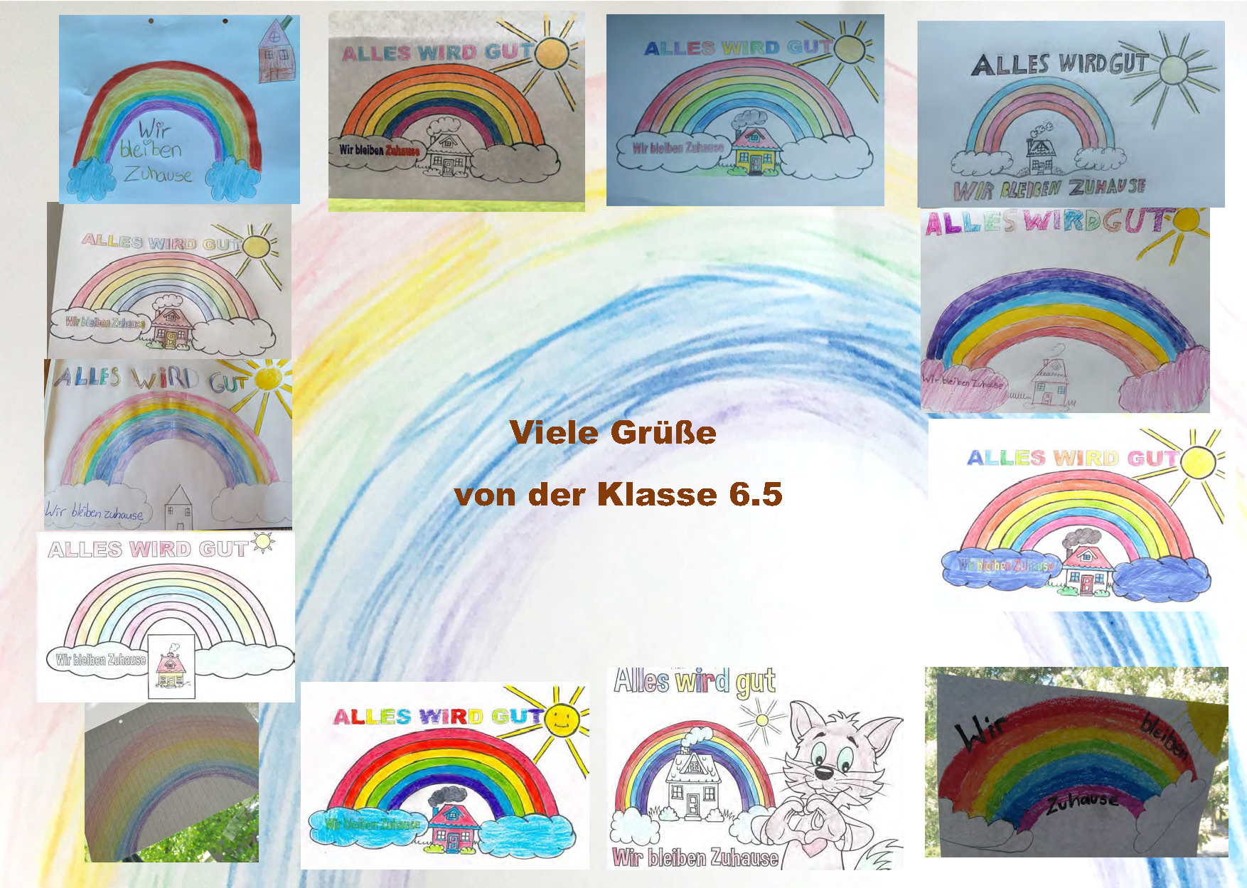 Gruesse der Klasse 65 klein2